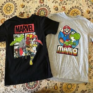 🔴 *5 for $20 Sale* Boys Character Tee Shirts Size 8